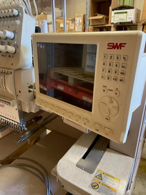 USED SWF/K-UH1204-45 4 Head Embroidery Machine
