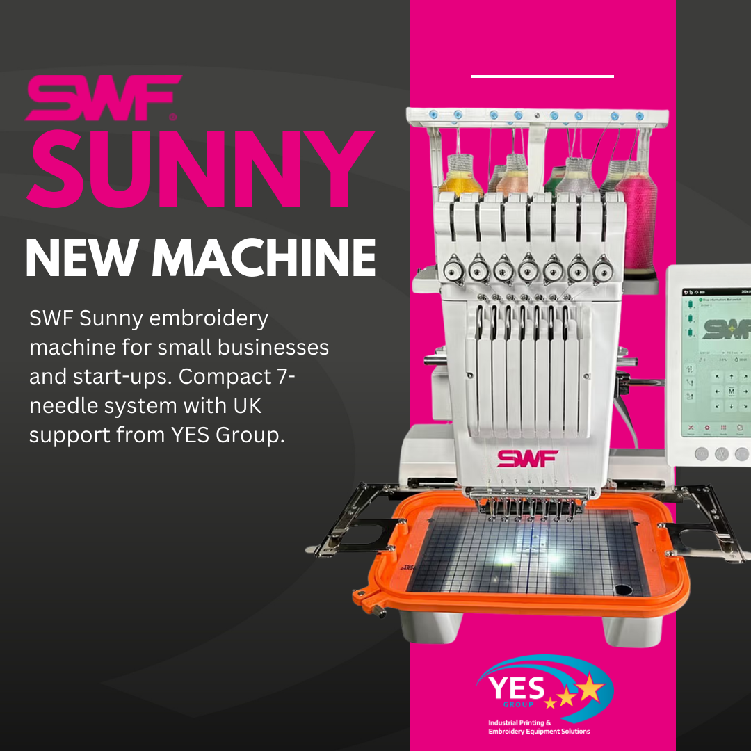 New Embroidery Machine | SWF Sunny