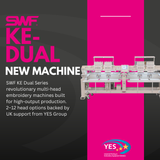 New Embroidery Machine | SWF KE Dual Series