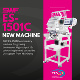 New Embroidery Machine | SWF ES-1501C