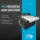 YES Quick Cut DTF Roll Transfer Cutter Flatbed Cutter