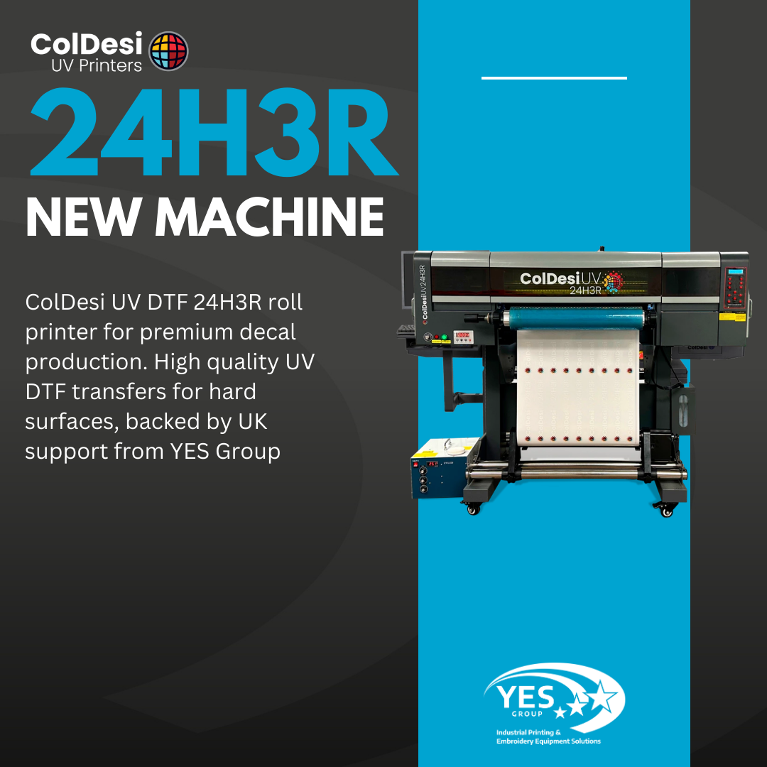 New UV DTF Printer | ColDesi 24H3R