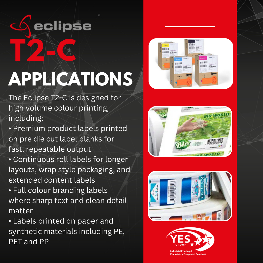 NEW Tabletop Label Press | Eclipse T2-C