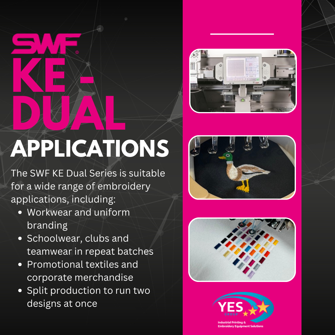 New Embroidery Machine | SWF KE Dual Series