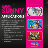 New Embroidery Machine | SWF Sunny