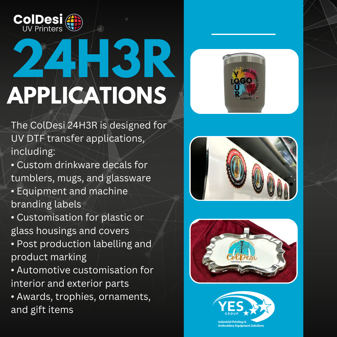 New UV DTF Printer | ColDesi 24H3R