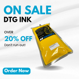 DTG Digital Q Series Yellow Ink Bag 1ltr (1000ml)