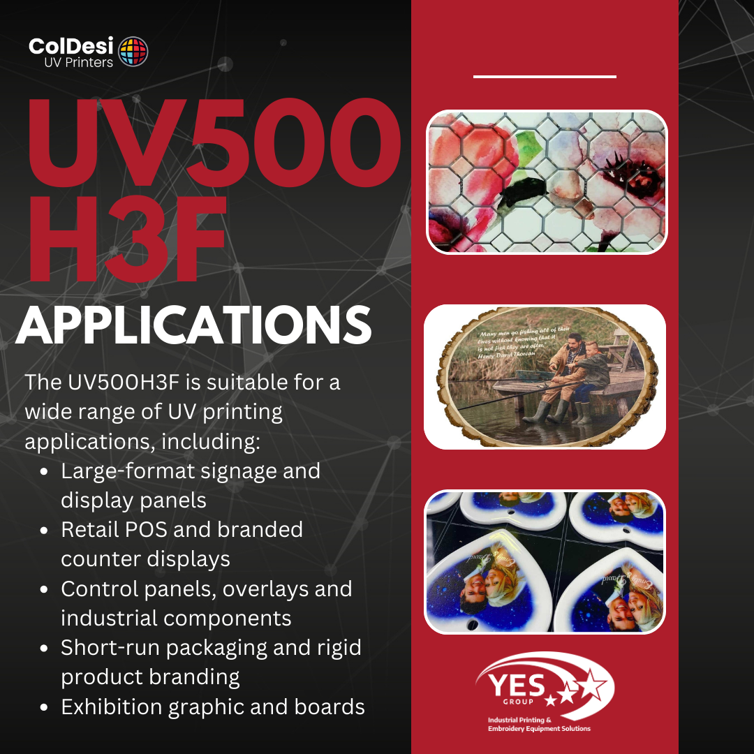 New UV Printer | ColDesi UV500H3F