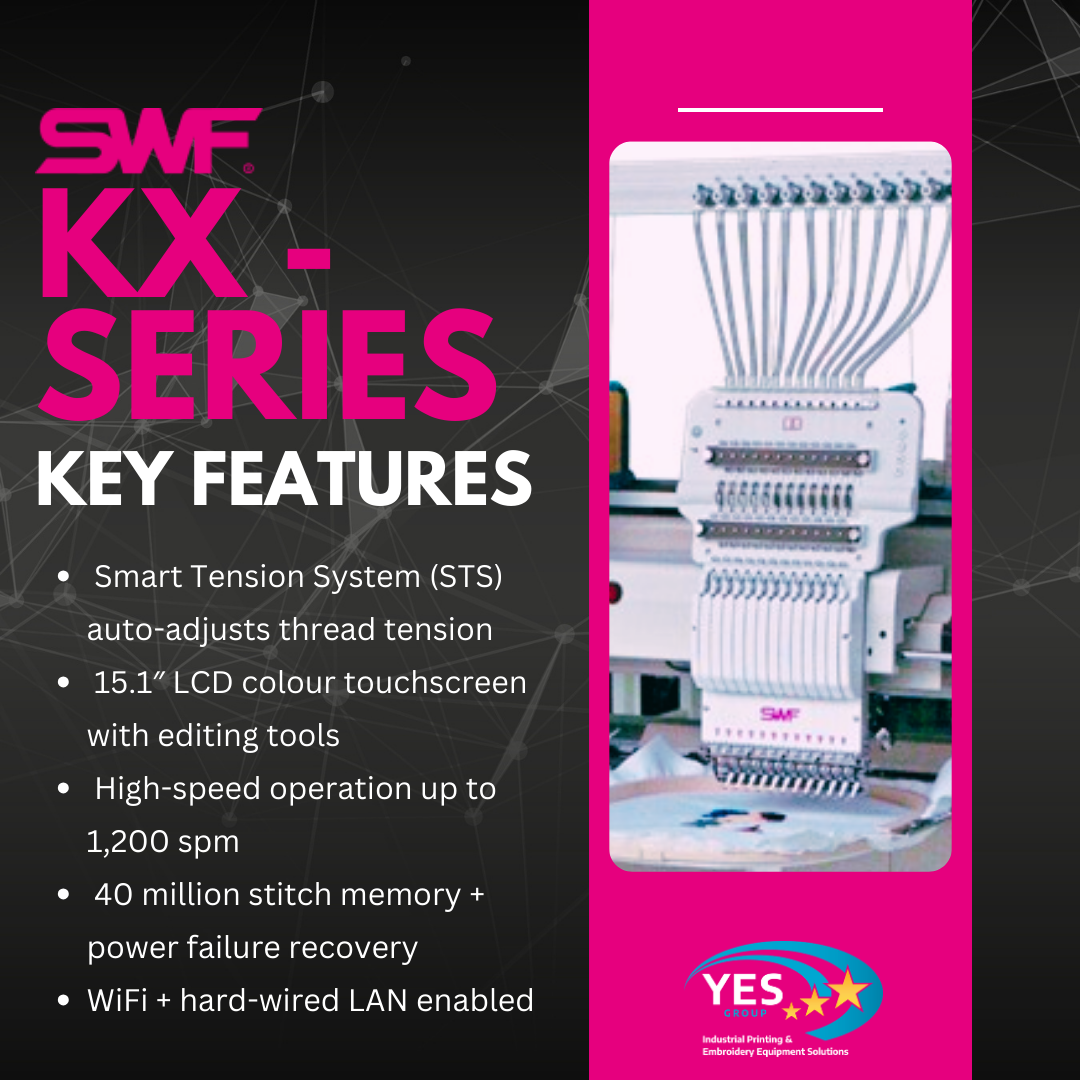 New Embroidery Machine | SWF KX Series