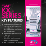 New Embroidery Machine | SWF KX Series