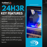 New UV DTF Printer | ColDesi 24H3R