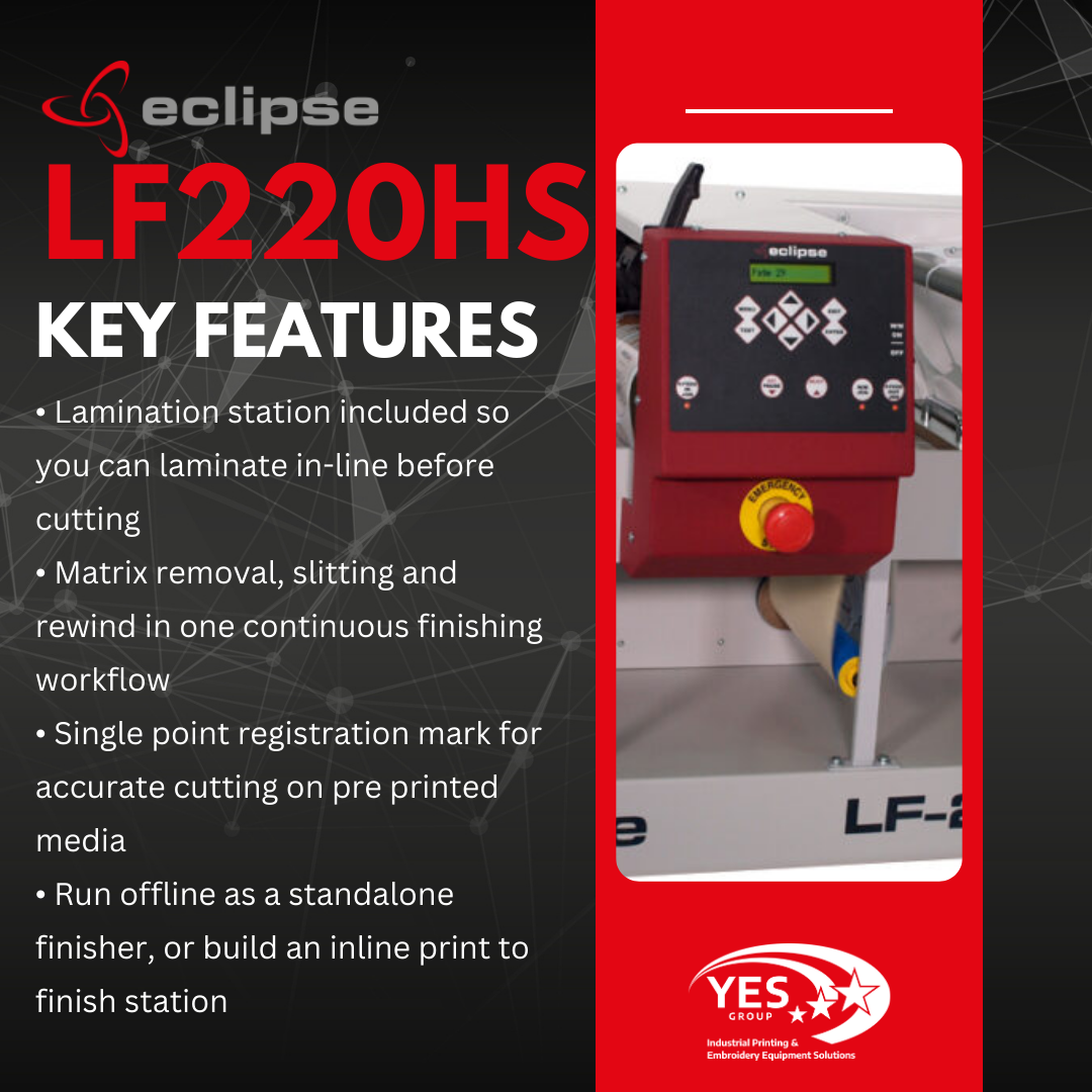 NEW Digital Label Finisher| Eclipse LF220HS
