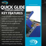 NEW Wide Format Laminator | YES Quick Glide 1700Plus