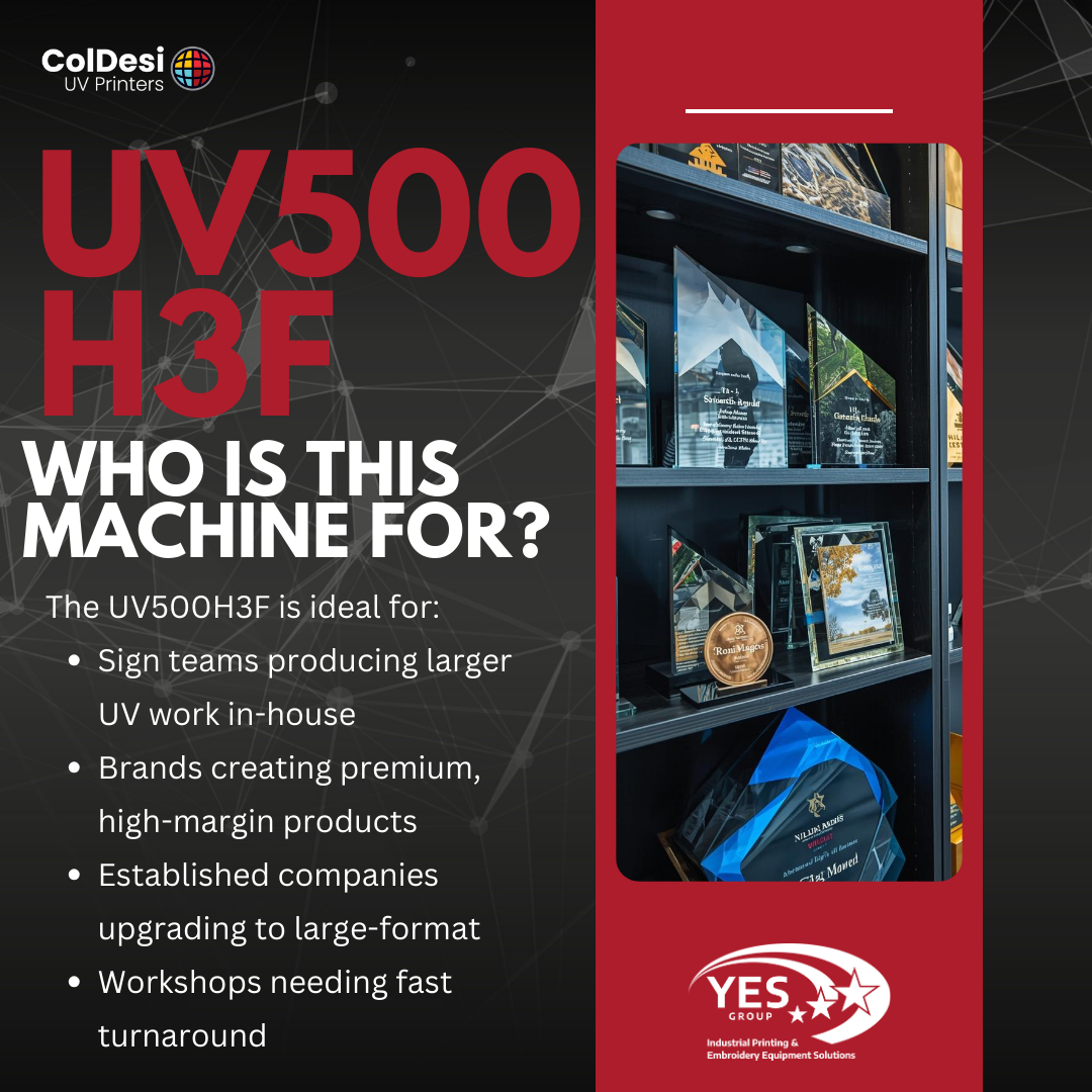 New UV Printer | ColDesi UV500H3F
