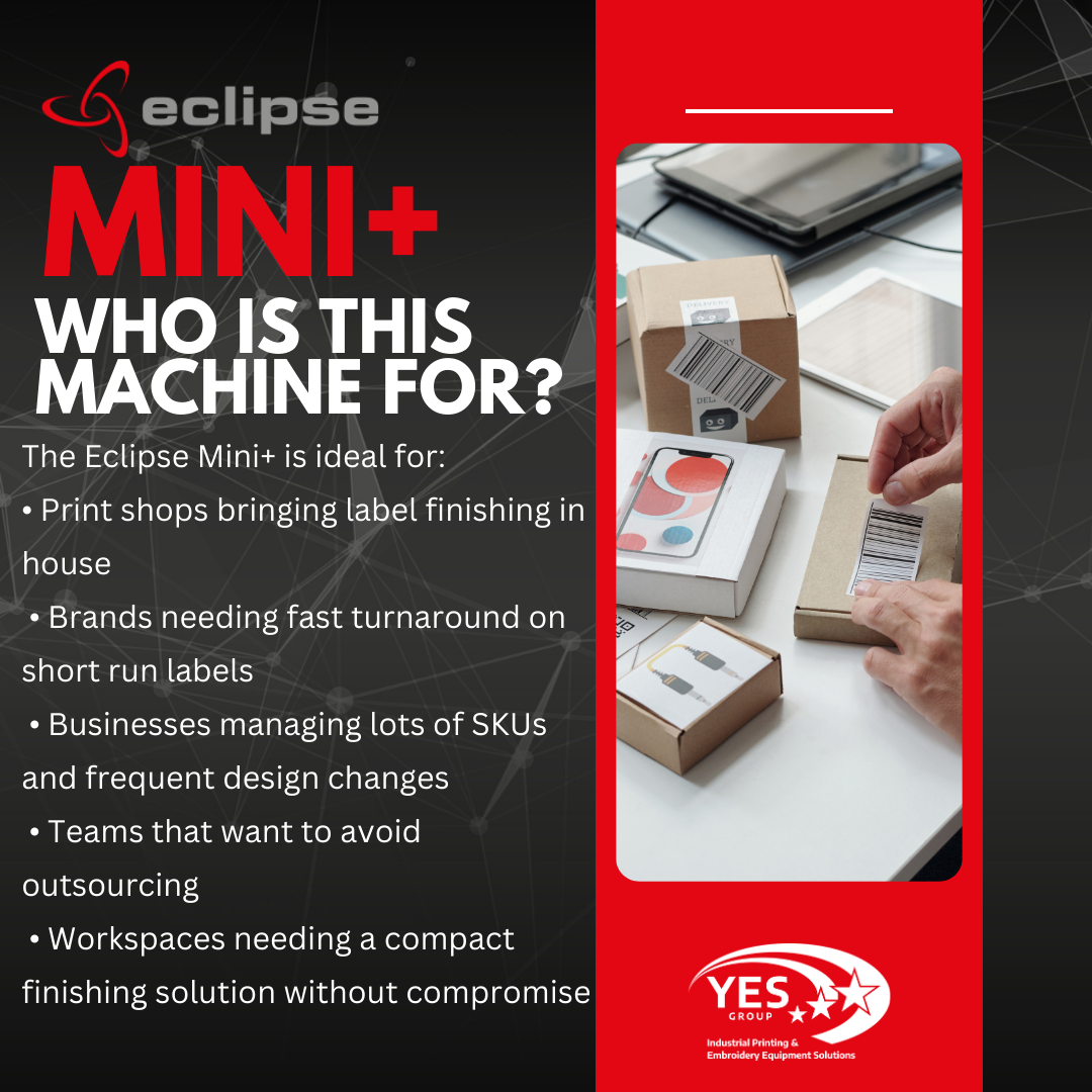 NEW Digital Label Finisher| Eclipse Mini+