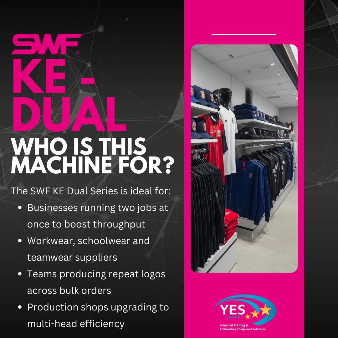 New Embroidery Machine | SWF KE Dual Series