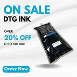 DTG Digital Q Series Black Ink Bag 1ltr (1000ml)