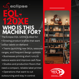 NEW Digital Label Printer| Eclipse EQL-120Xe