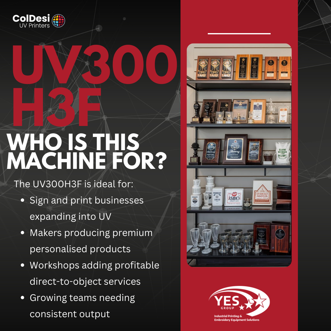 New UV Printer | ColDesi UV300H3F
