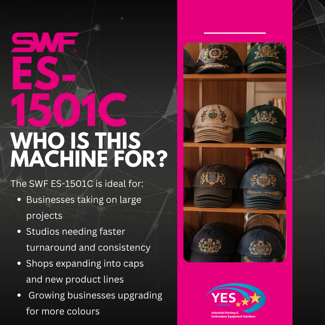 New Embroidery Machine | SWF ES-1501C