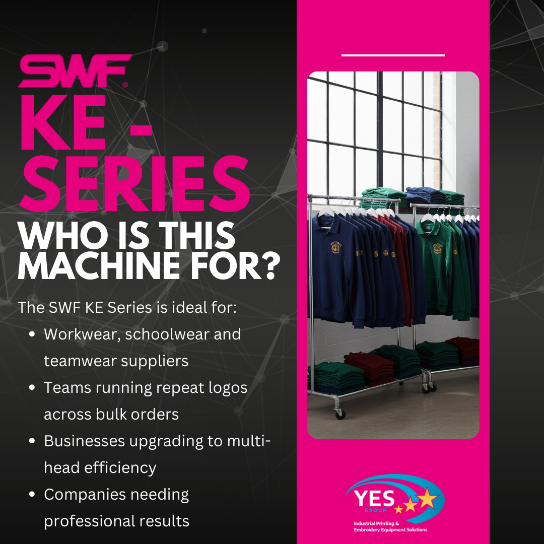 New Embroidery Machine | SWF KE Series