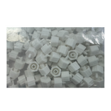 Male Luer Fitting x 3/32 HB, White Nylon