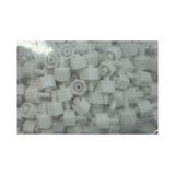 Male Luer Fitting x 1/16 HB, White Nylon