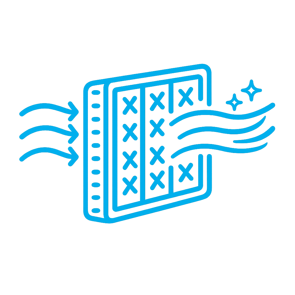 Built-In Air Filtration