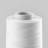 Lustro Polyester Yarn – White (5000m) | Warehouse Clearance