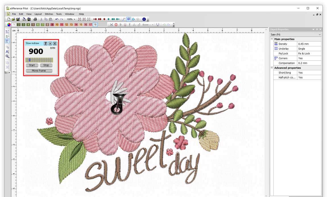 Wings Embroidery Software Level 1 - Pilot