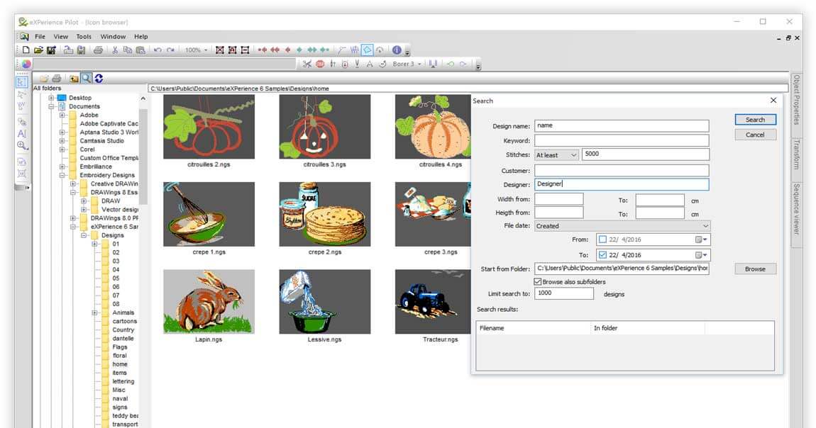 Wings Embroidery Software Level 1 - Pilot