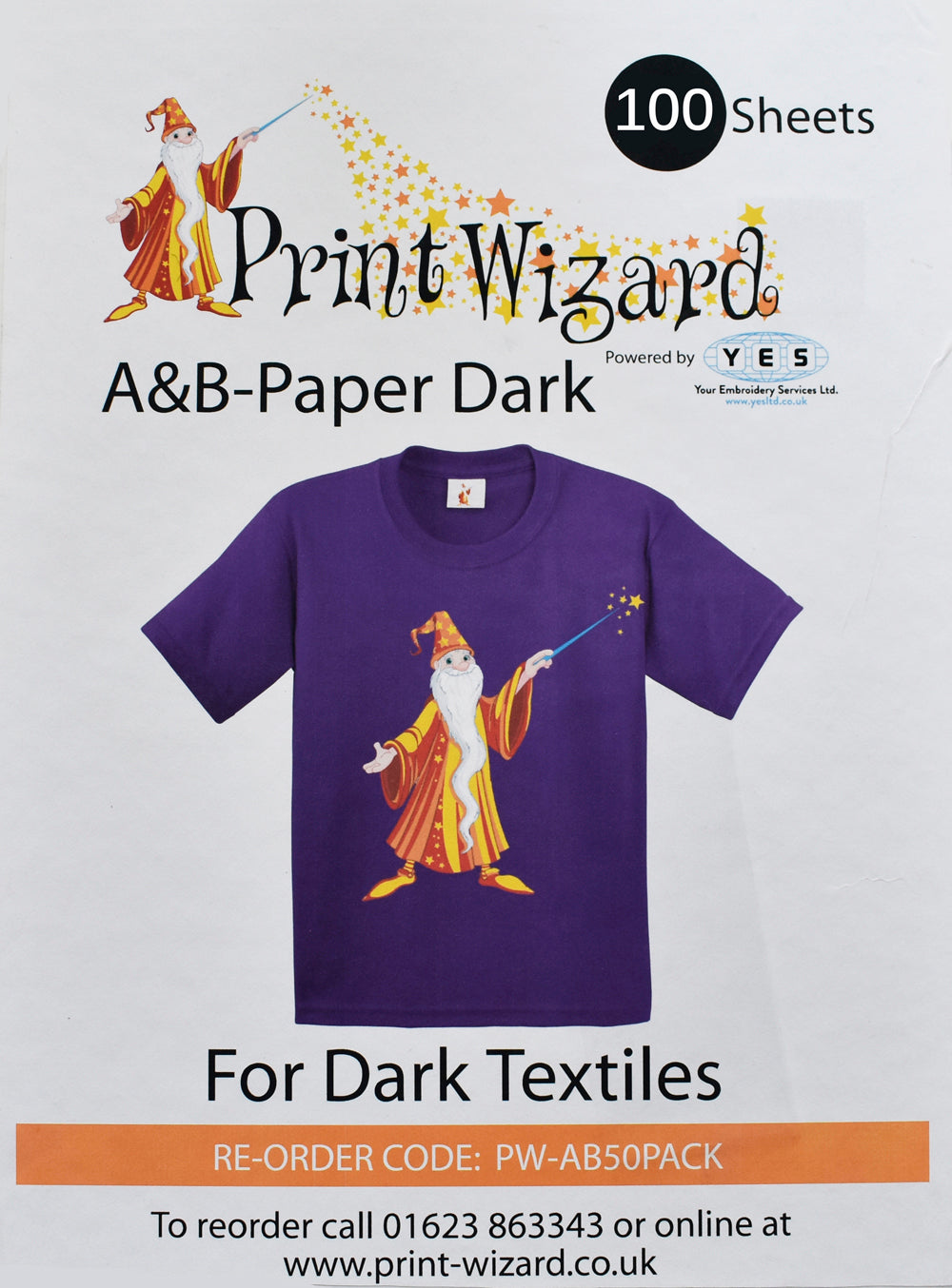 Direct Wizard Wizard Laser Dark No-Cut A+B, Low Temperature, Paper A4, Pack of 100 ...