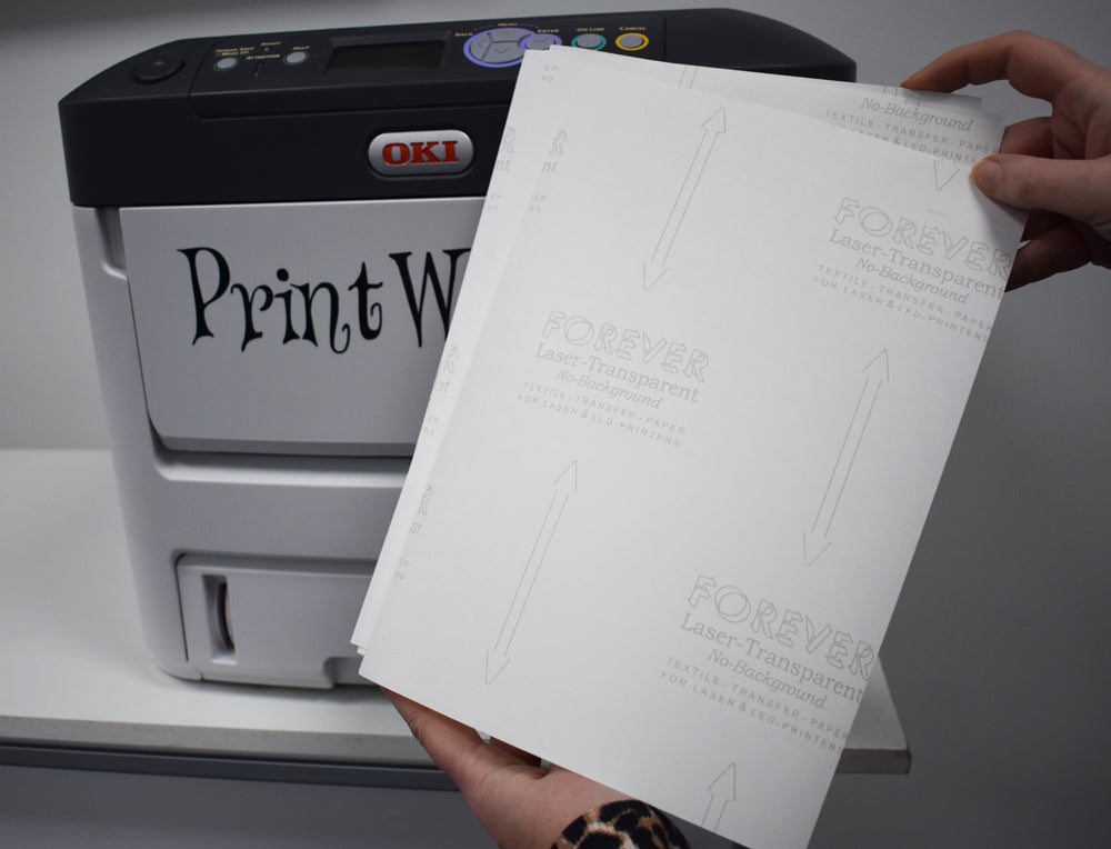 Laser Transparent No background, One Step, A4 Paper, Pack of 50