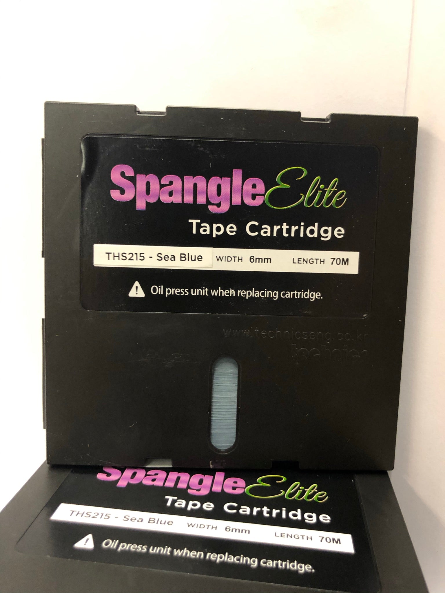 SEA BLUE - Holographic Spangle THS215 (70mtr x 6mm Tape)